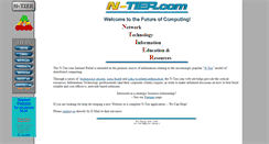 Desktop Screenshot of n-tier.com